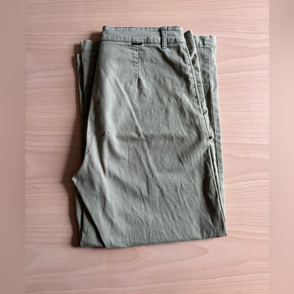 RVCA wide legs chino crop 3/4 trousers - Picture 4 of 4